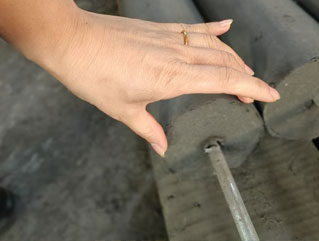 定做異形ф100*500接地